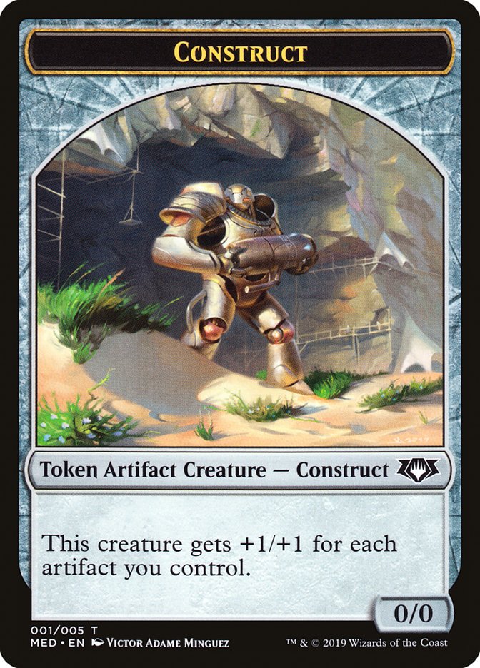 Construct (001/005) [Mythic Edition Tokens] | Eastridge Sports Cards & Games