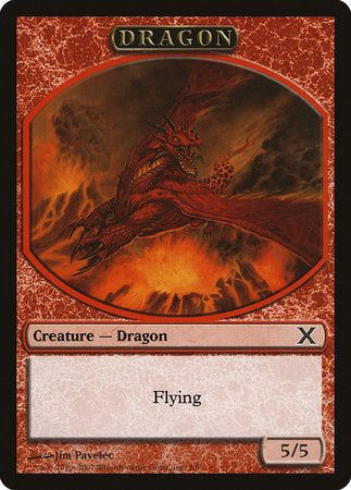 Dragon Token [Tenth Edition Tokens] | Eastridge Sports Cards & Games