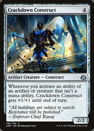 Crackdown Construct [Aether Revolt] | Eastridge Sports Cards & Games