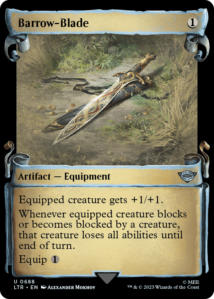 Barrow-Blade [The Lord of the Rings: Tales of Middle-Earth Showcase Scrolls] | Eastridge Sports Cards & Games