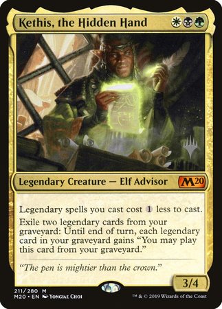 Kethis, the Hidden Hand [Core Set 2020 Promos] | Eastridge Sports Cards & Games
