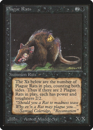 Plague Rats [Limited Edition Beta] | Eastridge Sports Cards & Games