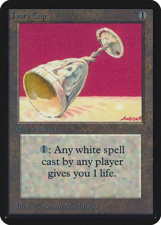 Ivory Cup [Limited Edition Alpha] | Eastridge Sports Cards & Games