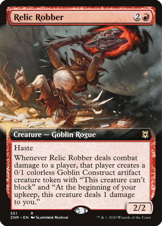 Relic Robber (Extended Art) [Zendikar Rising] | Eastridge Sports Cards & Games