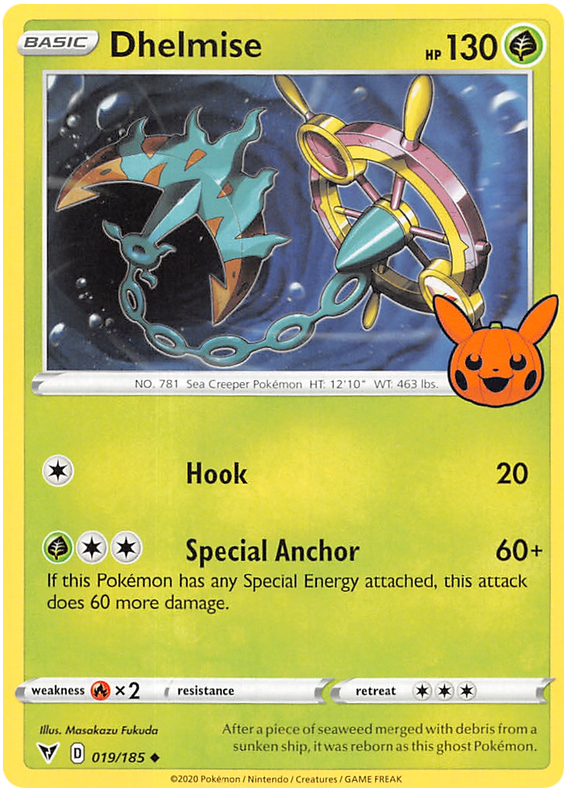 Dhelmise (019/185) [Trick or Trade 2023] | Eastridge Sports Cards & Games