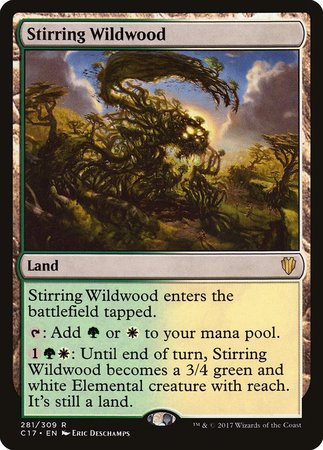 Stirring Wildwood [Commander 2017] | Eastridge Sports Cards & Games