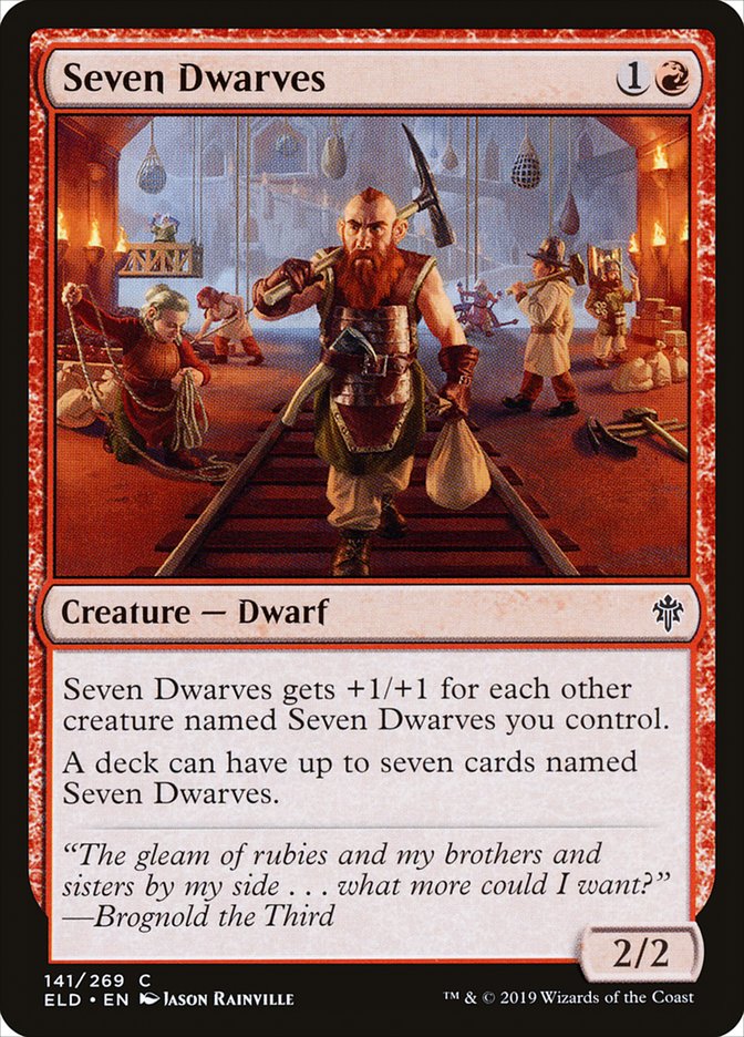 Seven Dwarves [Throne of Eldraine] | Eastridge Sports Cards & Games