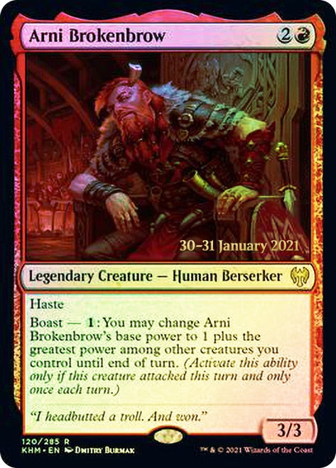 Arni Brokenbrow  [Kaldheim Prerelease Promos] | Eastridge Sports Cards & Games