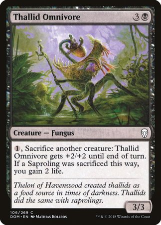 Thallid Omnivore [Dominaria] | Eastridge Sports Cards & Games