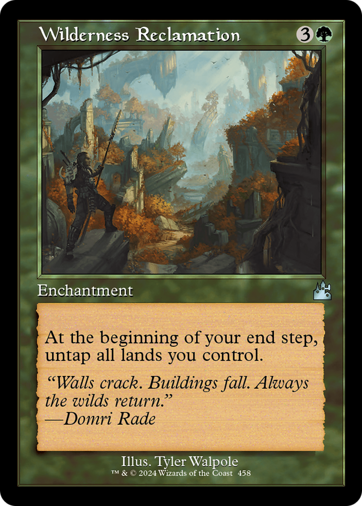 Wilderness Reclamation [Ravnica Remastered] | Eastridge Sports Cards & Games