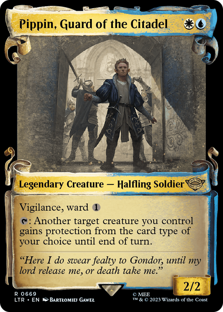 Pippin, Guard of the Citadel [The Lord of the Rings: Tales of Middle-Earth Showcase Scrolls] | Eastridge Sports Cards & Games