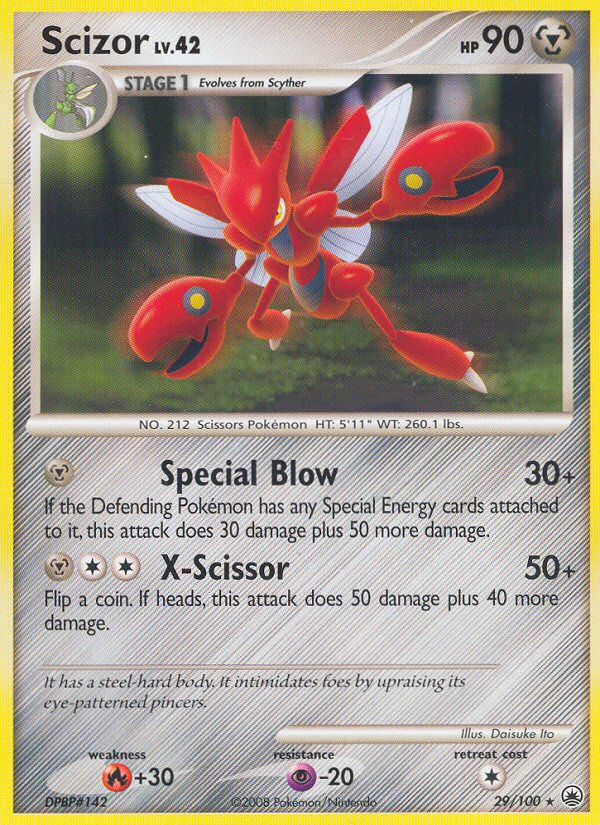 Scizor (29/100) [Diamond & Pearl: Majestic Dawn] | Eastridge Sports Cards & Games