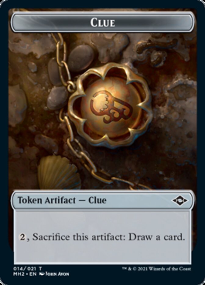 Clue Token (#14) // Crab Token [Modern Horizons 2 Tokens] | Eastridge Sports Cards & Games