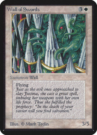 Wall of Swords [Limited Edition Alpha] | Eastridge Sports Cards & Games