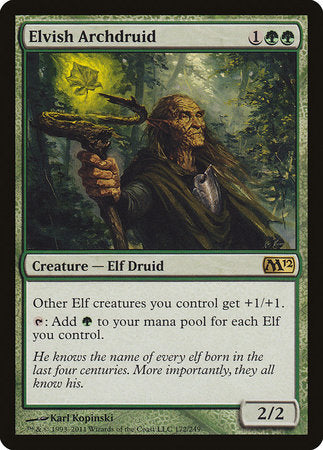 Elvish Archdruid [Magic 2012] | Eastridge Sports Cards & Games