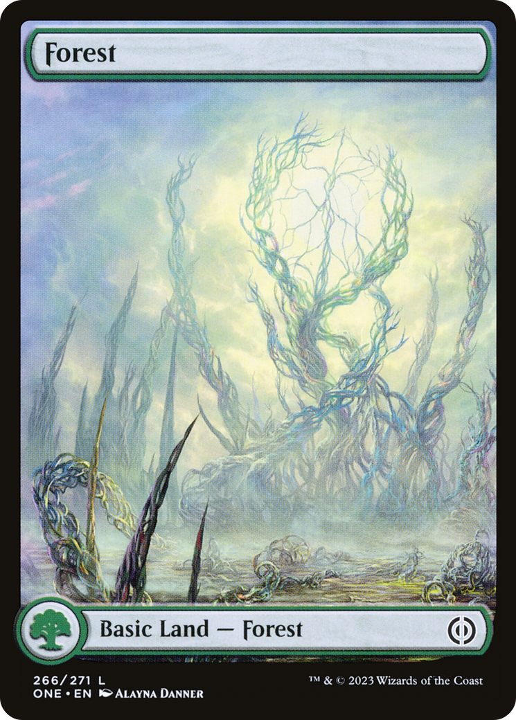 Forest (266) (Full-Art) [Phyrexia: All Will Be One] | Eastridge Sports Cards & Games