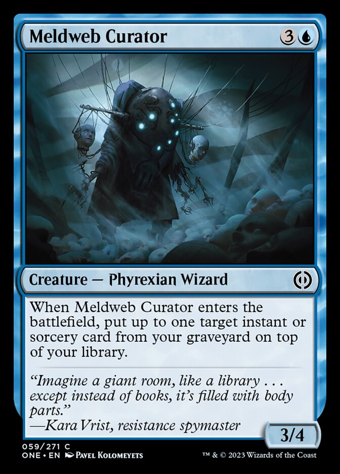 Meldweb Curator [Phyrexia: All Will Be One] | Eastridge Sports Cards & Games