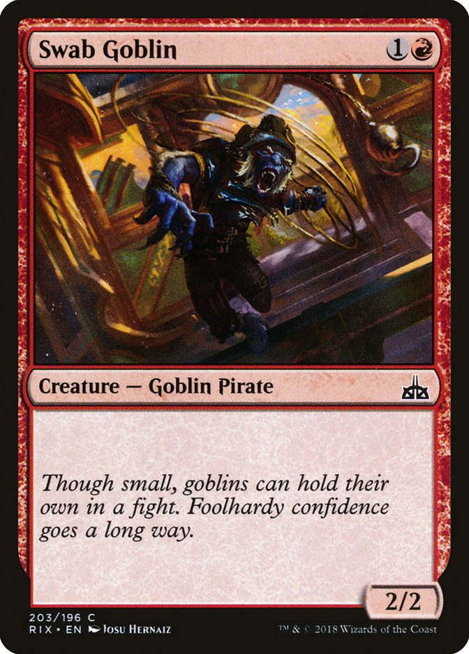 Swab Goblin [Rivals of Ixalan] | Eastridge Sports Cards & Games