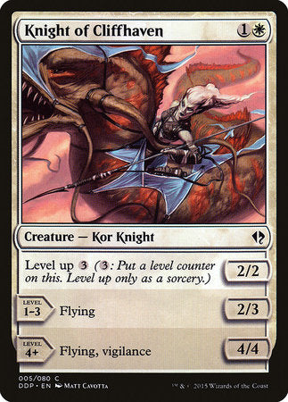 Knight of Cliffhaven [Duel Decks: Zendikar vs. Eldrazi] | Eastridge Sports Cards & Games