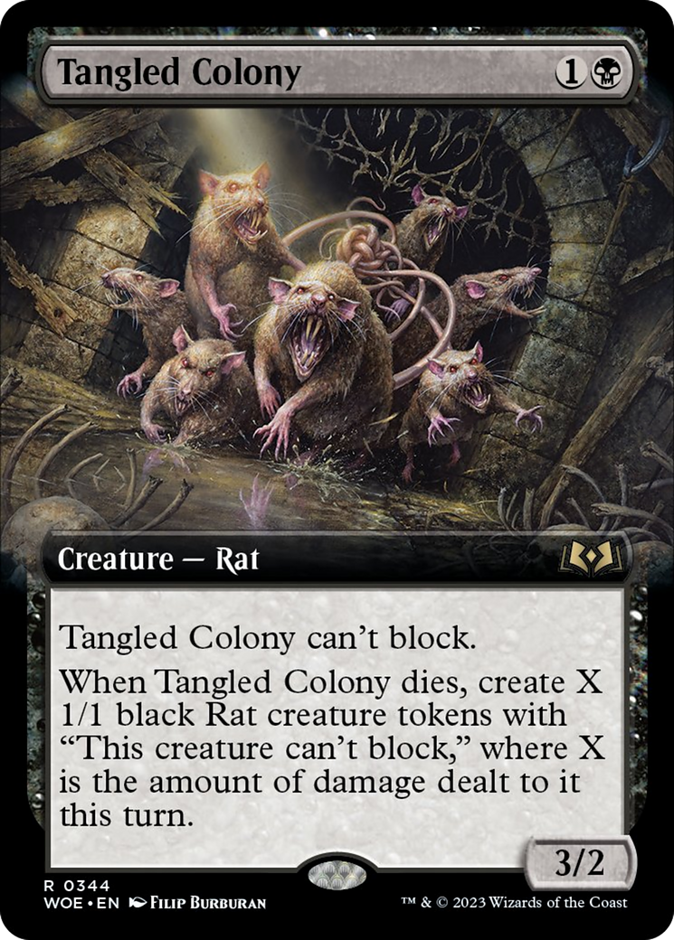 Tangled Colony (Extended Art) [Wilds of Eldraine] | Eastridge Sports Cards & Games