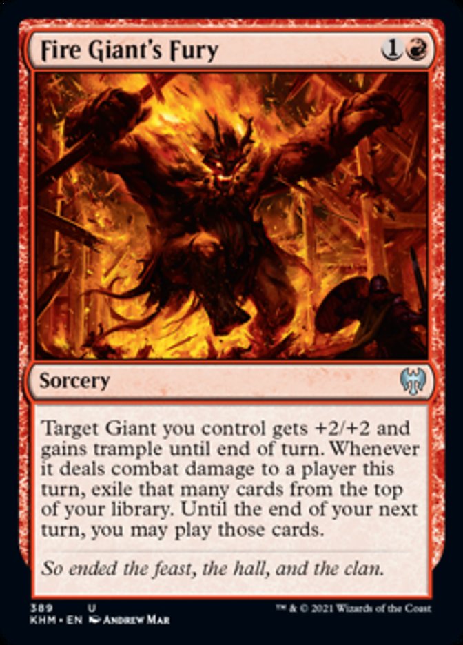 Fire Giant's Fury [Kaldheim] | Eastridge Sports Cards & Games