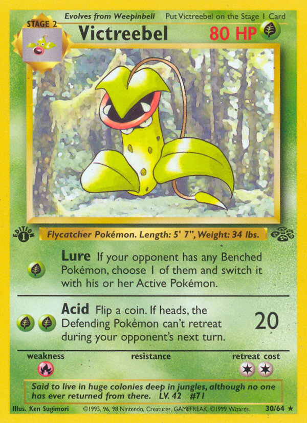 Victreebel (30/64) [Jungle 1st Edition] | Eastridge Sports Cards & Games