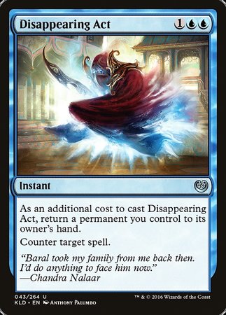 Disappearing Act [Kaladesh] | Eastridge Sports Cards & Games