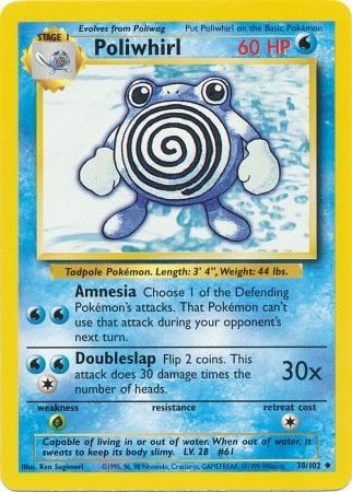 Poliwhirl (38/102) [Base Set Unlimited] | Eastridge Sports Cards & Games