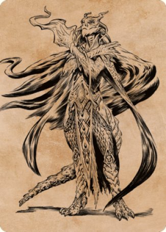 Lozhan, Dragons' Legacy Art Card [Commander Legends: Battle for Baldur's Gate Art Series] | Eastridge Sports Cards & Games