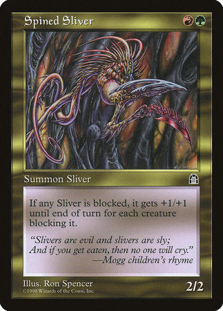 Spined Sliver [Stronghold] | Eastridge Sports Cards & Games