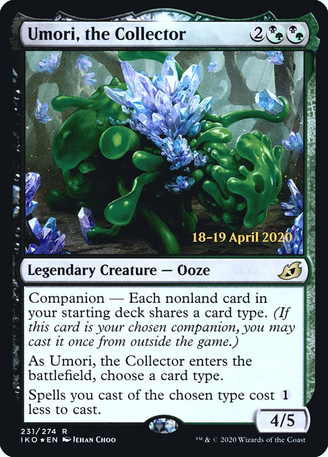Umori, the Collector  [Ikoria: Lair of Behemoths Prerelease Promos] | Eastridge Sports Cards & Games