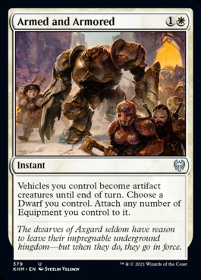 Armed and Armored [Kaldheim] | Eastridge Sports Cards & Games