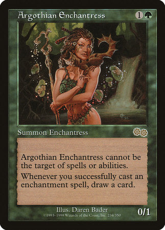 Argothian Enchantress [Urza's Saga] | Eastridge Sports Cards & Games