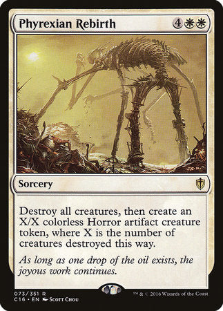 Phyrexian Rebirth [Commander 2016] | Eastridge Sports Cards & Games