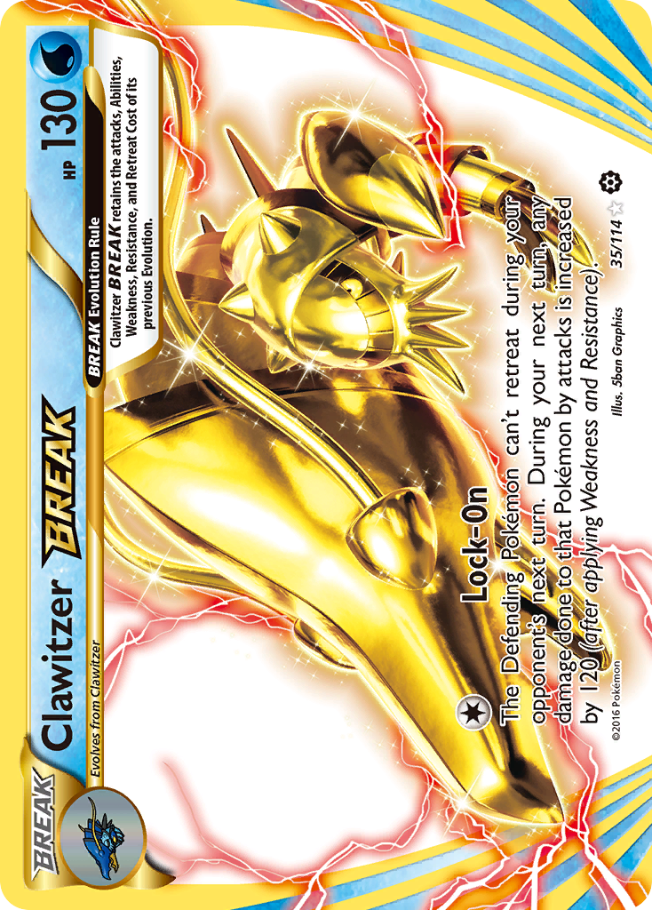 Clawitzer BREAK (35/114) [XY: Steam Siege] | Eastridge Sports Cards & Games