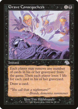 Grave Consequences [Judgment] | Eastridge Sports Cards & Games
