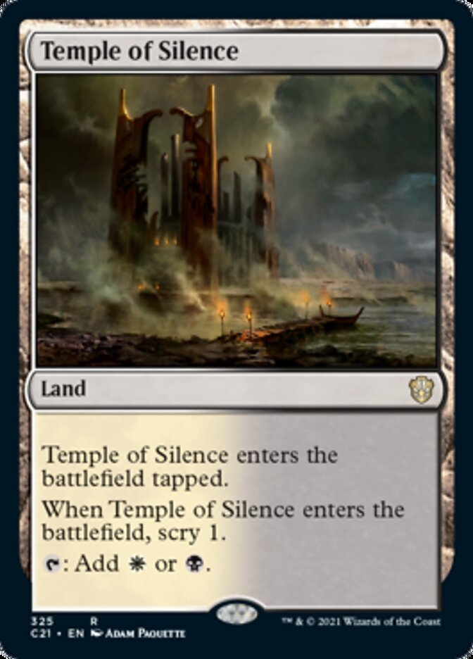 Temple of Silence [Commander 2021] | Eastridge Sports Cards & Games