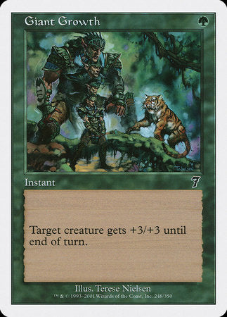 Giant Growth [Seventh Edition] | Eastridge Sports Cards & Games