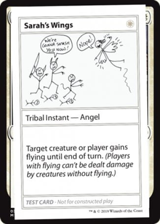Sarah's Wings (2021 Edition) [Mystery Booster Playtest Cards] | Eastridge Sports Cards & Games