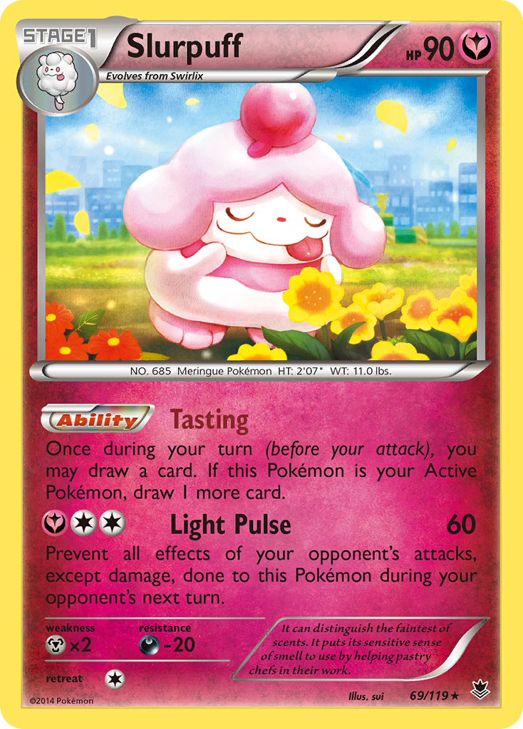 Slurpuff (69/119) [XY: Phantom Forces] | Eastridge Sports Cards & Games