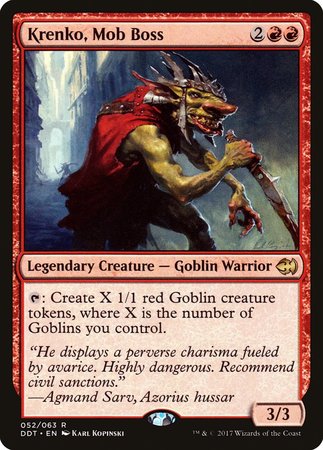 Krenko, Mob Boss [Duel Decks: Merfolk vs. Goblins] | Eastridge Sports Cards & Games