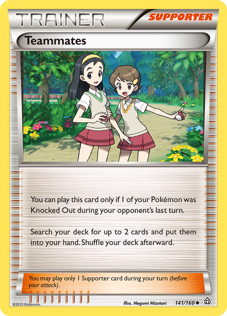 Teammates (141/160) [XY: Primal Clash] | Eastridge Sports Cards & Games