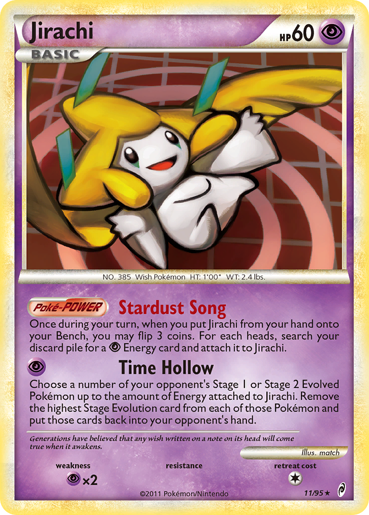 Jirachi (11/95) [HeartGold & SoulSilver: Call of Legends] | Eastridge Sports Cards & Games