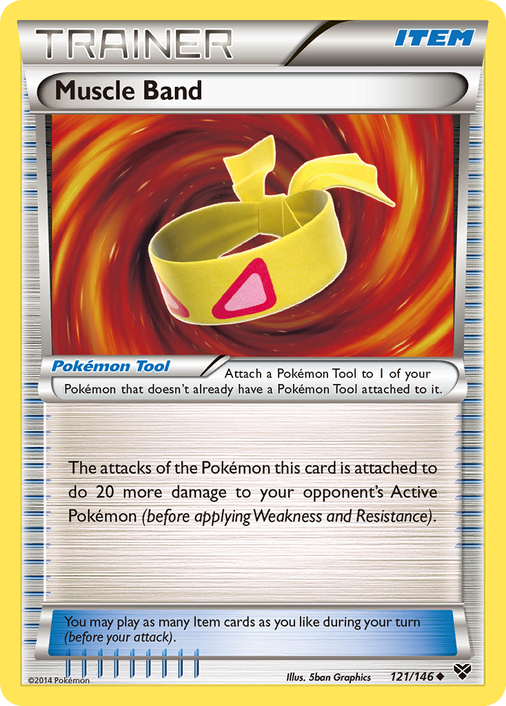 Muscle Band (121/146) [XY: Base Set] | Eastridge Sports Cards & Games