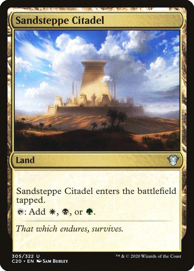 Sandsteppe Citadel [Commander 2020] | Eastridge Sports Cards & Games