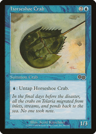 Horseshoe Crab [Urza's Saga] | Eastridge Sports Cards & Games