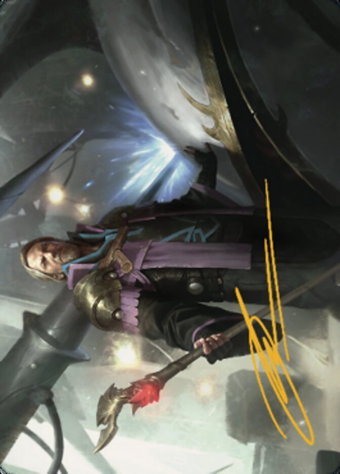 Urza, Prince of Kroog Art Card (Gold-Stamped Signature) [The Brothers' War Art Series] | Eastridge Sports Cards & Games