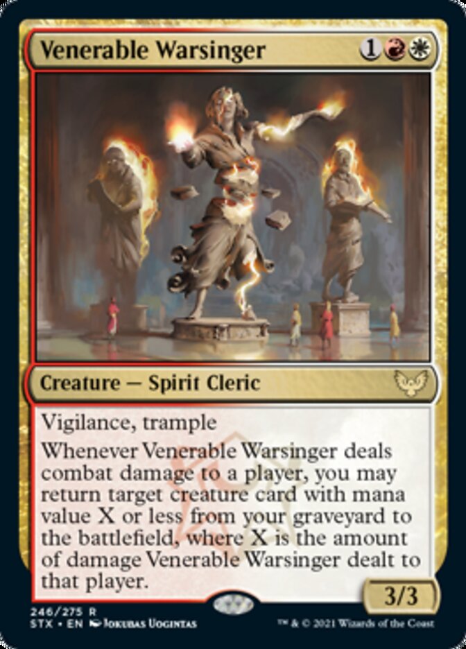 Venerable Warsinger [Strixhaven: School of Mages] | Eastridge Sports Cards & Games