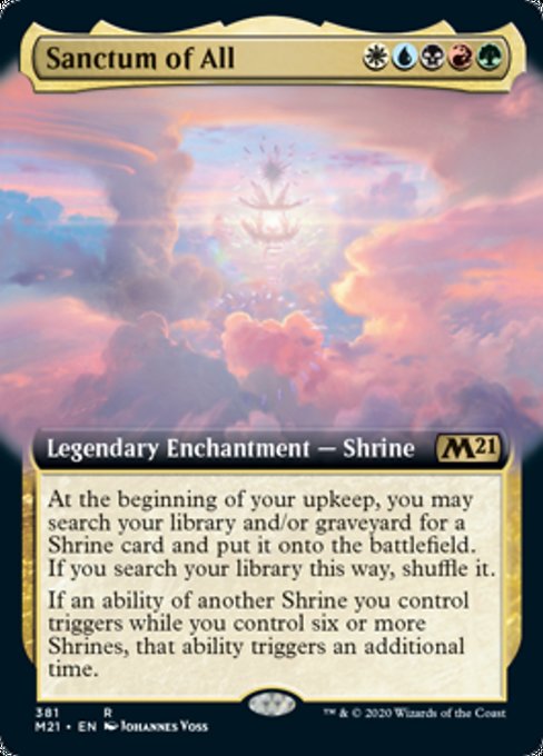 Sanctum of All (Extended Art) [Core Set 2021] | Eastridge Sports Cards & Games