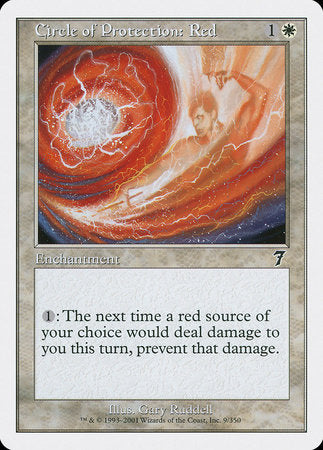 Circle of Protection: Red [Seventh Edition] | Eastridge Sports Cards & Games